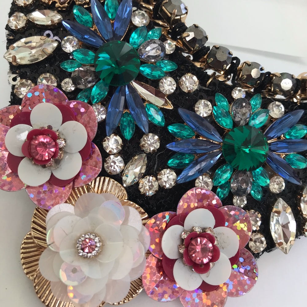 Colourful Statement Collar Necklace